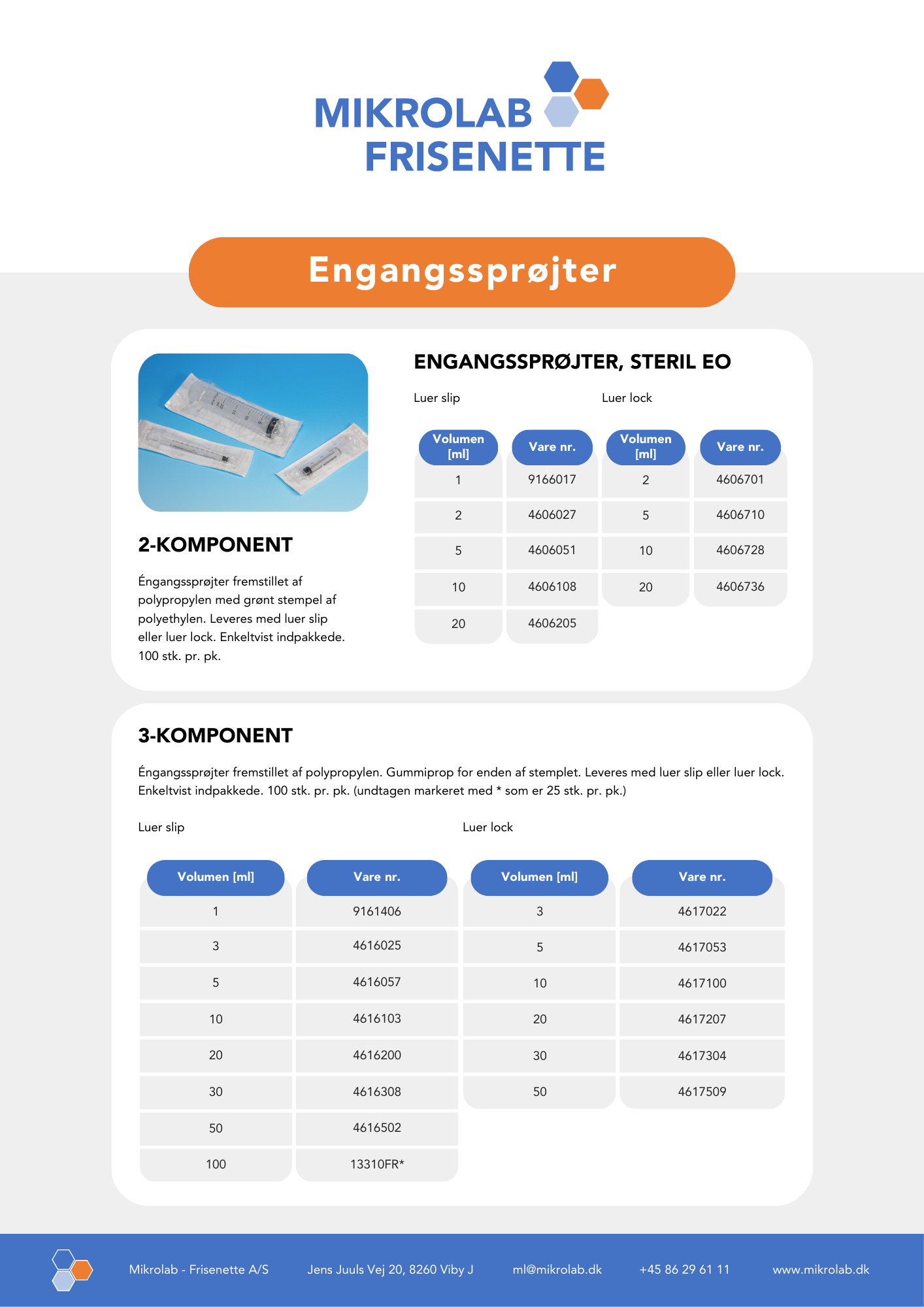 

Engangssprøjte flyer

